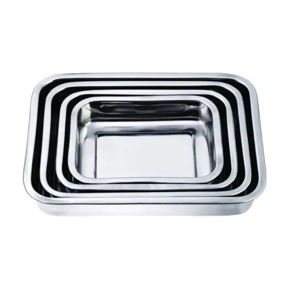 Empire Premium Baking Tray Set 2082 – Stainless Steel, 4-Piece