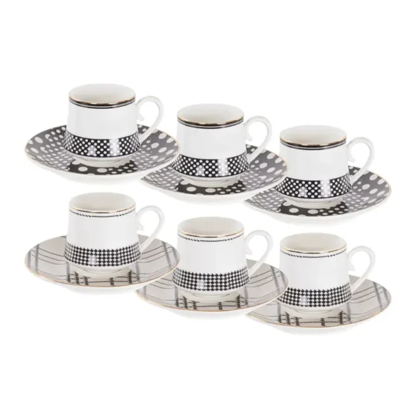 Dor Amie Coffee Set 925-083 – 90 ml, 12-Piece