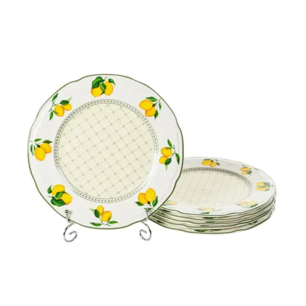 Lefard Amalfi Dinner Plate Set 922-087 – 27 cm, 6-Piece