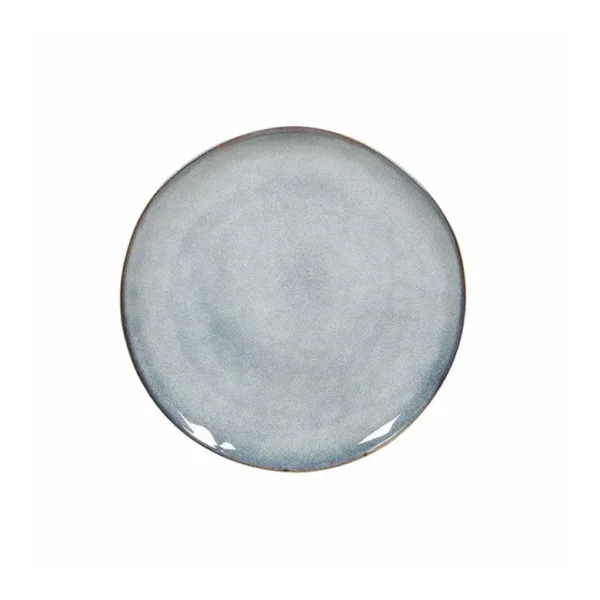 Cornflower Dinner Plate – Soft Blue Glazed Stoneware