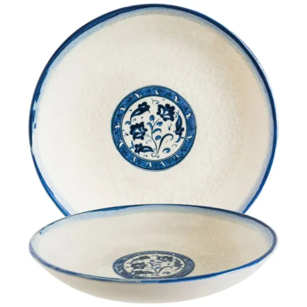 Bonna Esnaf Deep Soup Plate S-ESNLNBLM23CK – 23 cm / 1000 ml